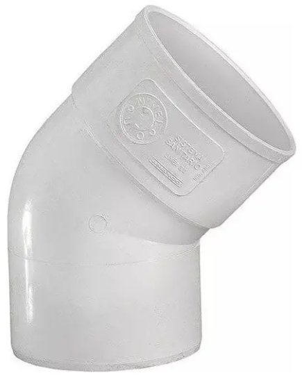 Curva 45° PVC 110mm